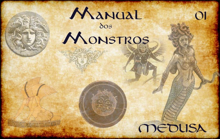 Capa Manual dos Monstros 01 - Medusa